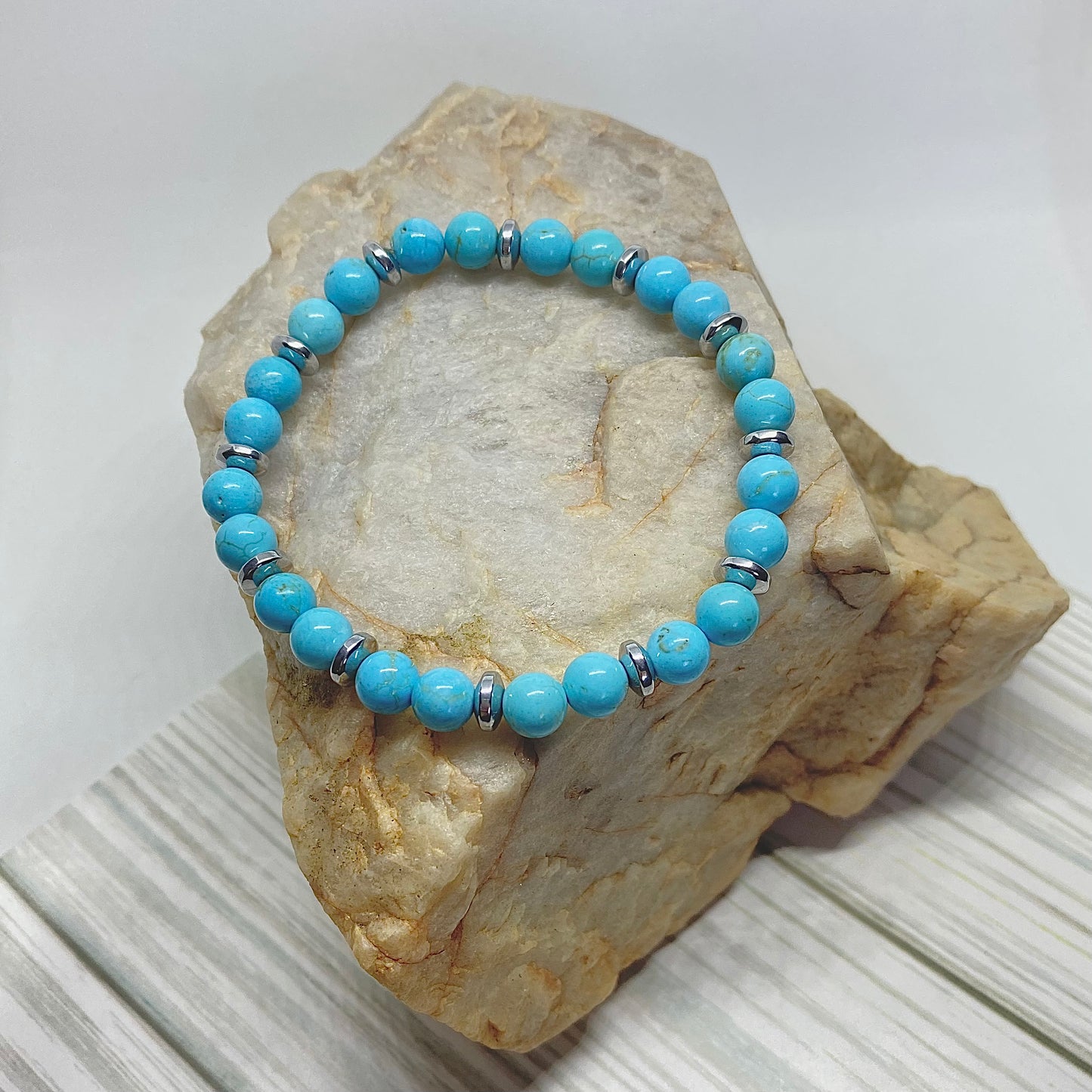 Turquoise Crystal Bracelet