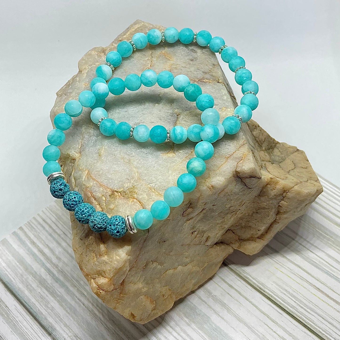 Blue Amazonite Bracelet