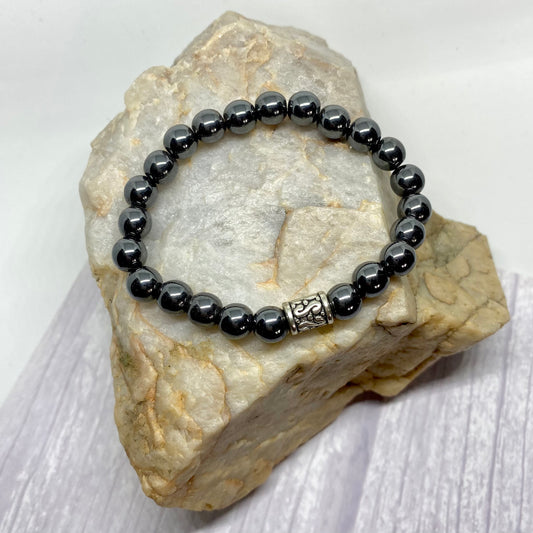 Hematite Crystal Bracelet